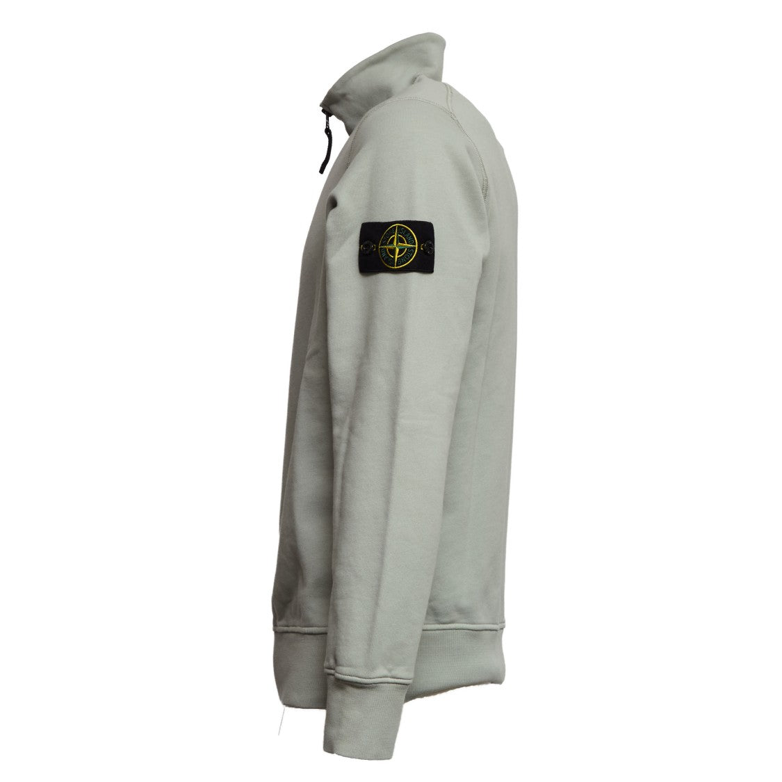 Stone Island Organic Cotton Fleece Half-Zip Sweatshirt