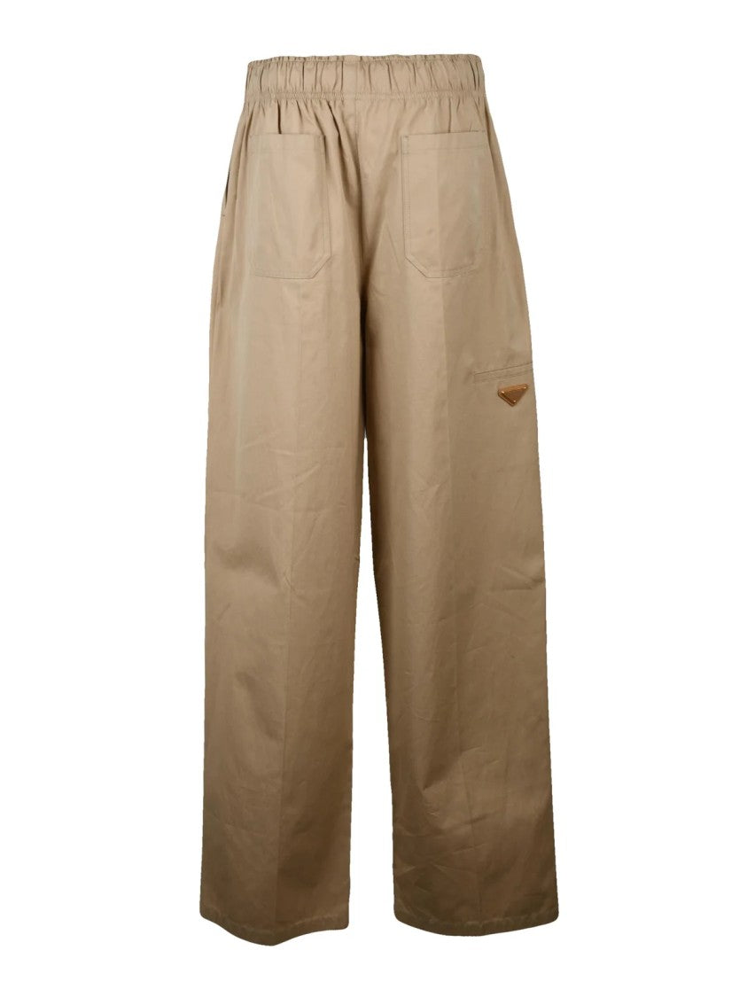 Prada Cotton Chino Pants - Beige