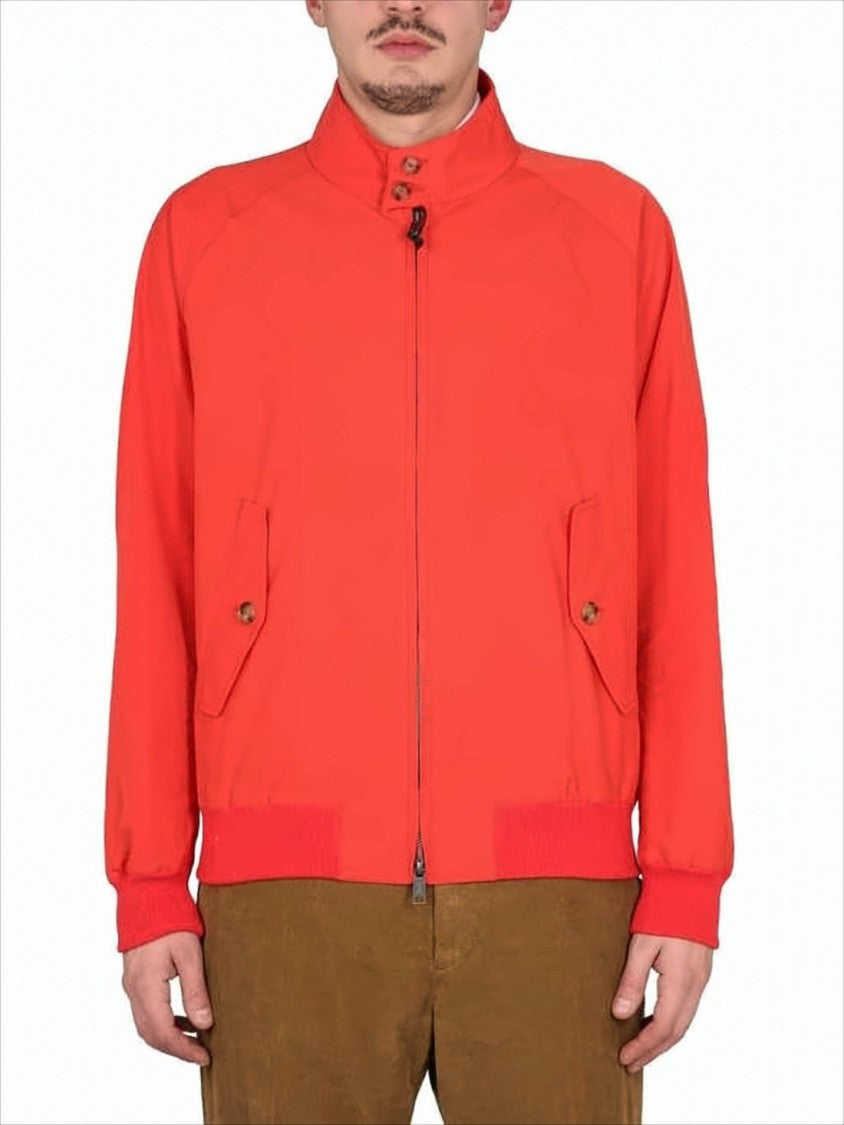 Baracuta Classic Harrington Jacket With Red Exterior