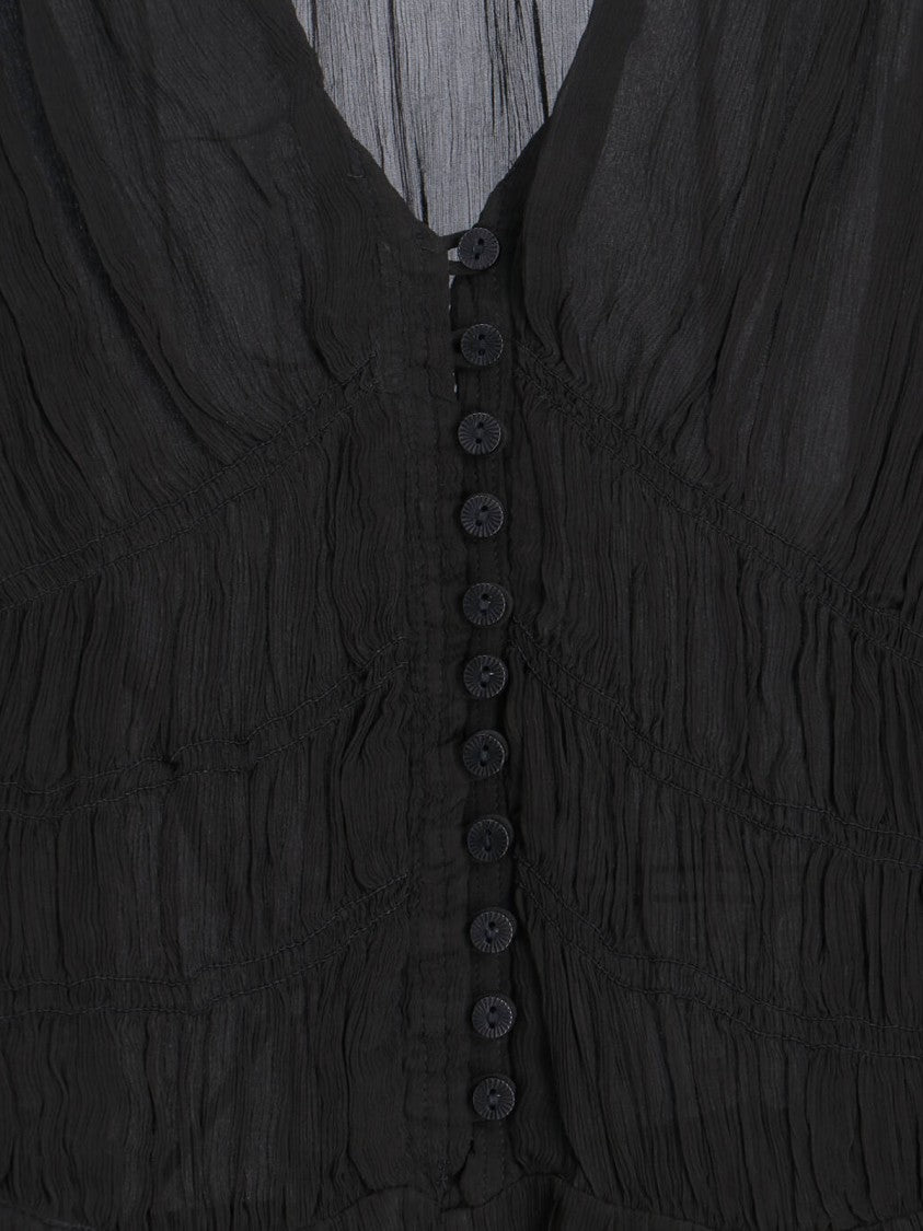 Isabel Marant Étoile Refined Black Dress With Sophisticated Silhouette
