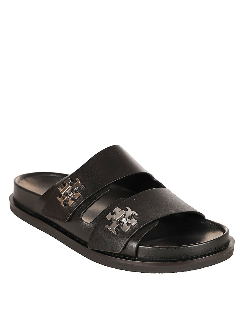 Tory Burch Black Bovine Leather Sandals