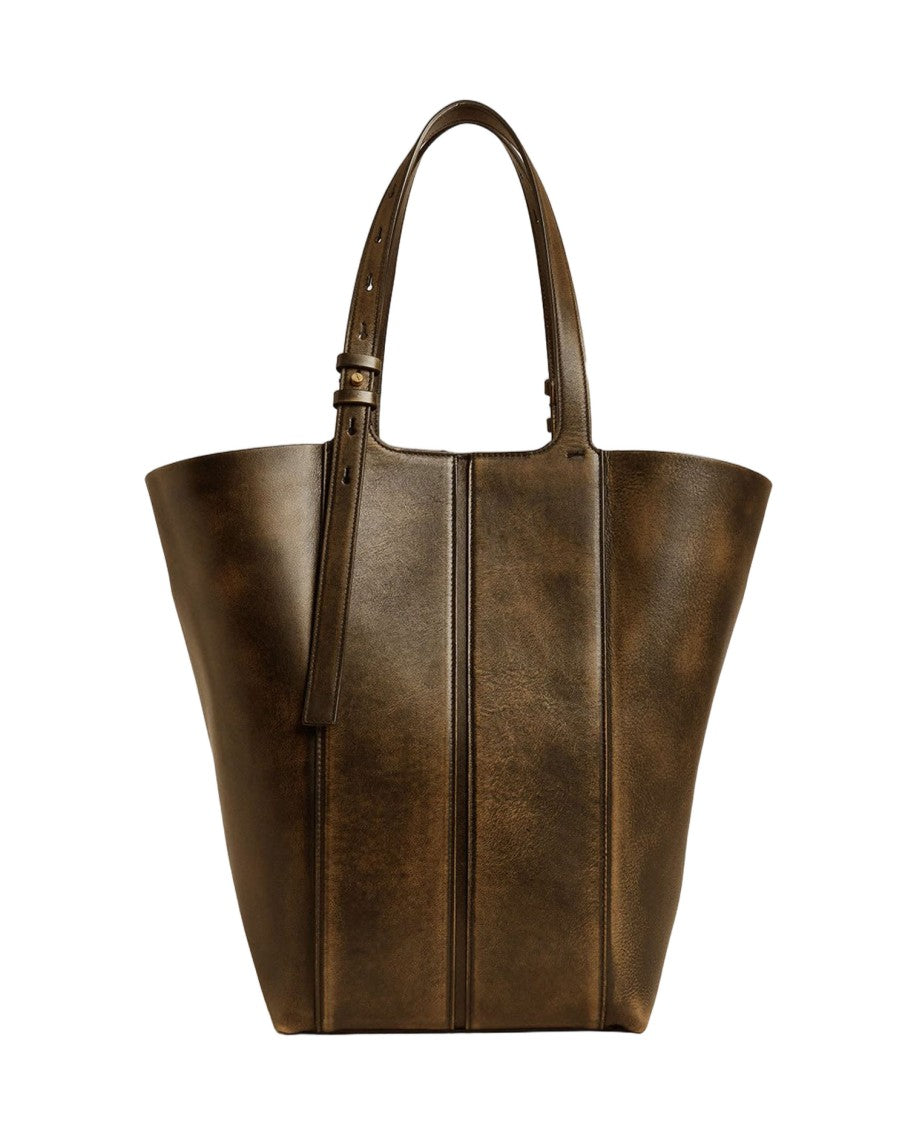 Golden Goose Vintage Shopping Bag Metal Details
