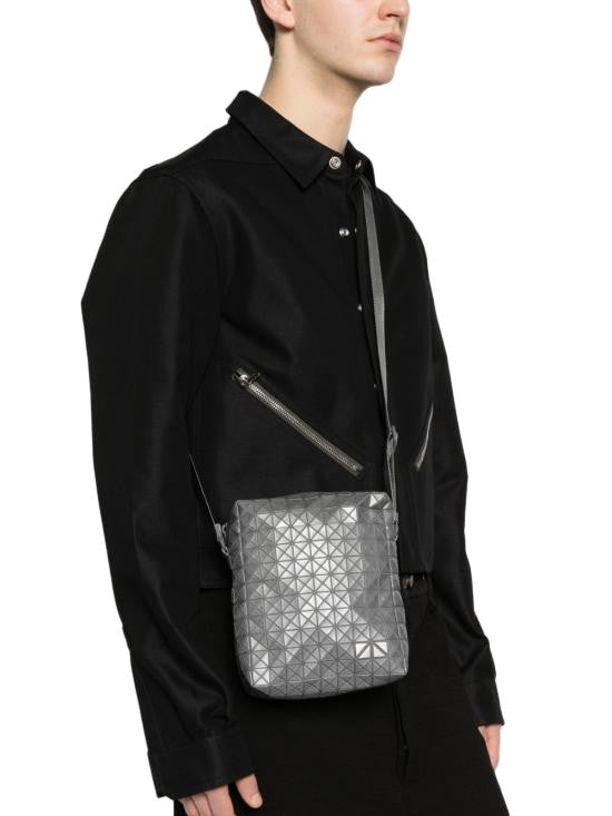 Baobao Geometric Triangular Pattern Crossbody Bag