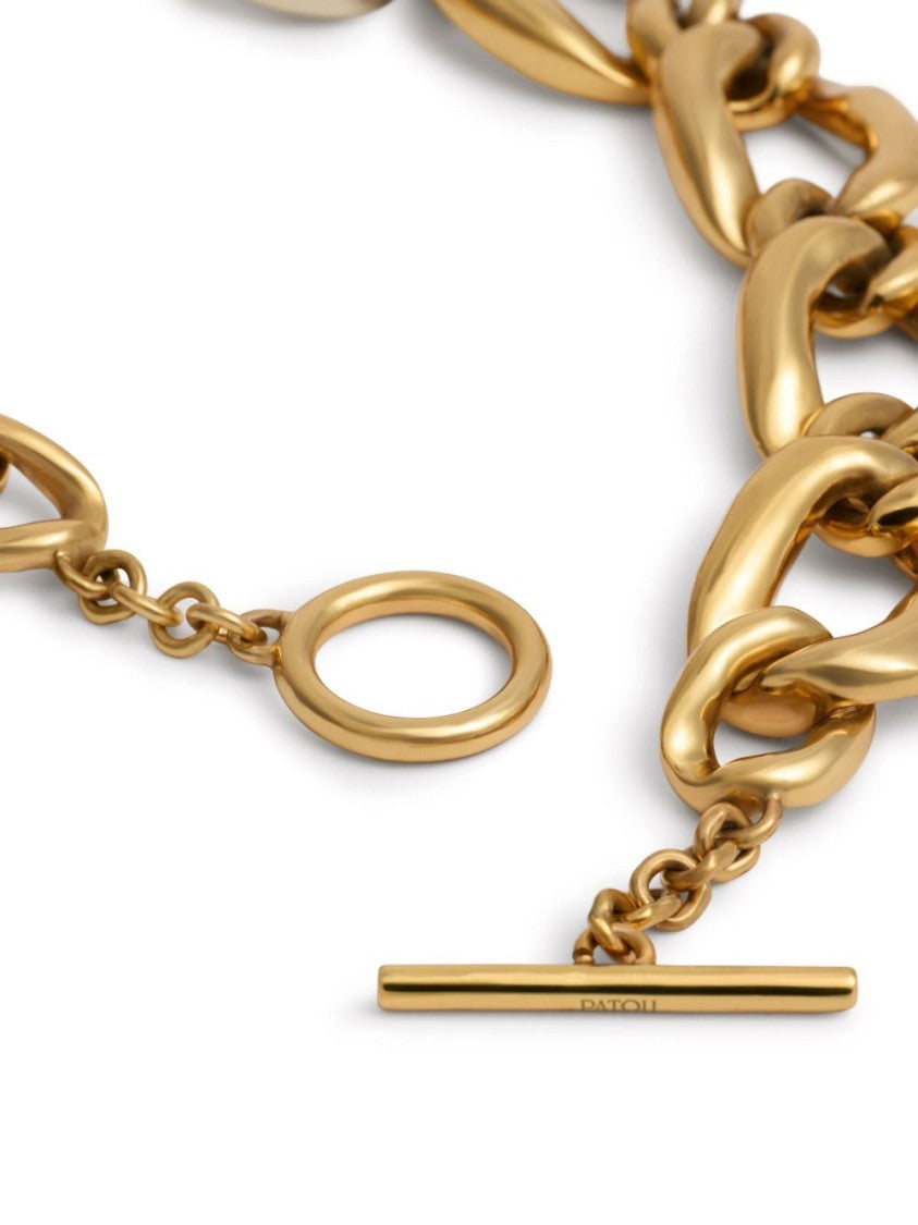 Patou Polished Gold-Tone Necklace