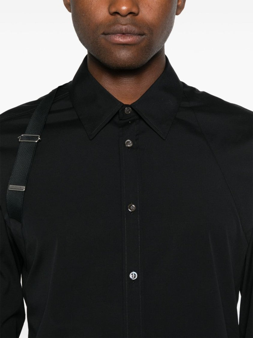 Alexander Mcqueen Modern Fit Nero Shirt