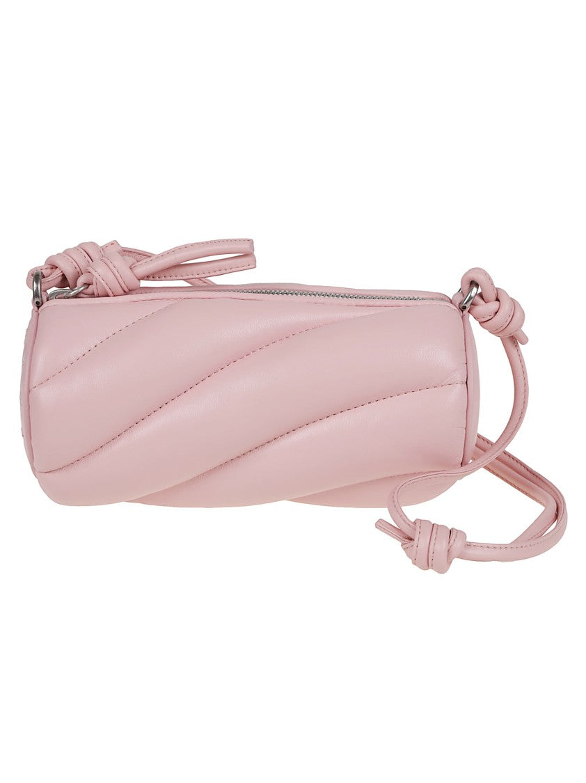 Fiorucci Baby Pink Leather Mini Mella Bag