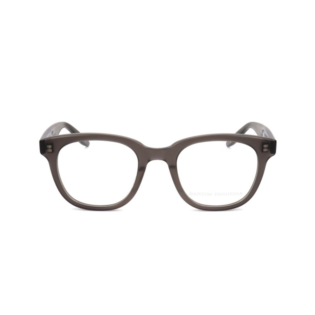 Barton Perreira Bp5056 491Kv Rounded Square Frame Eyeglasses With Sleek Metallic Accents