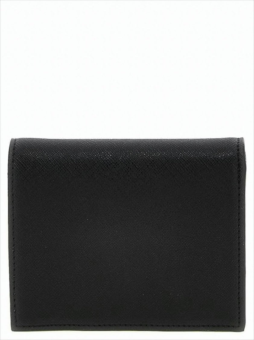 Vivienne Westwood Compact Textured Polyurethane Wallet