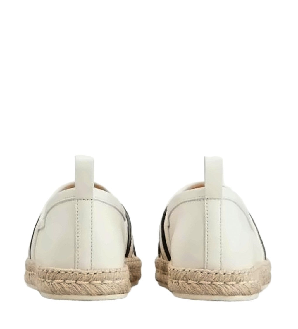 Tod's Slip-On Sneakers With Braided Jute Sole
