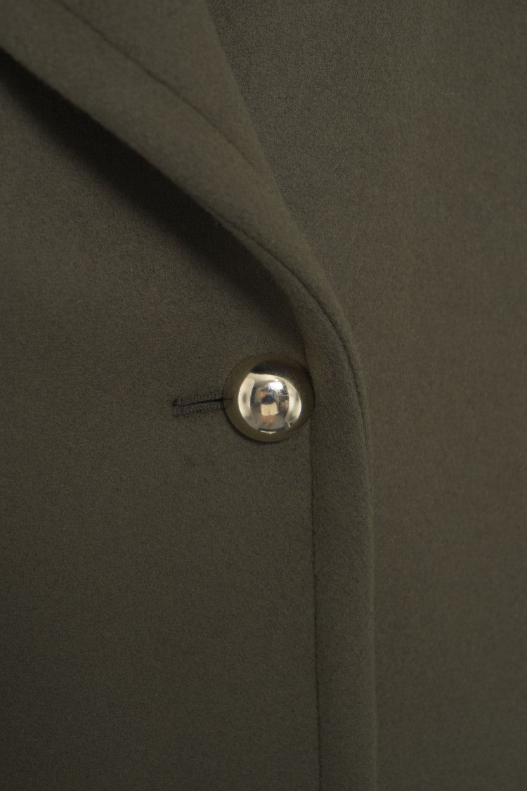 Semi Couture Double-Breasted Caban With Wide Lapel