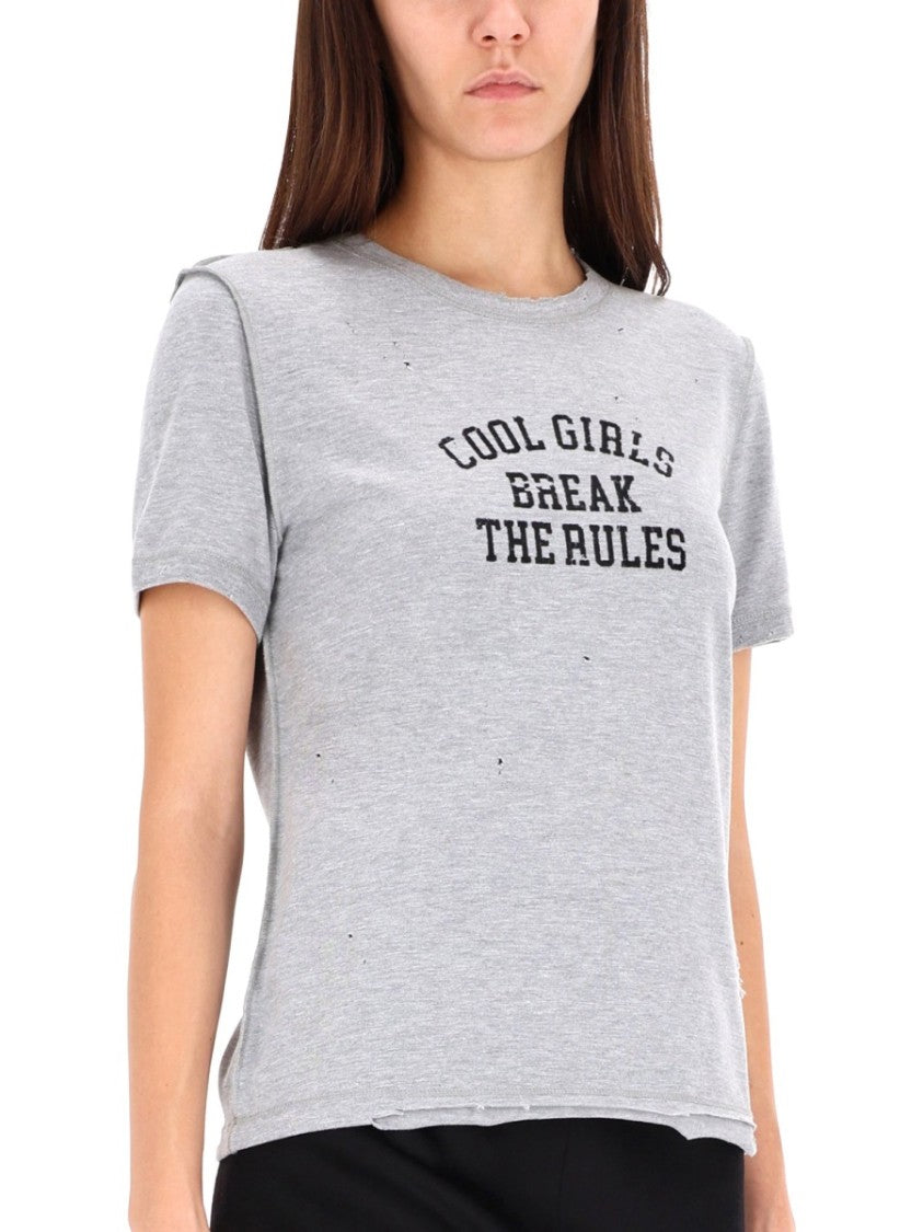 Dolce & Gabbana Relaxed-Fit Grey T-Shirt