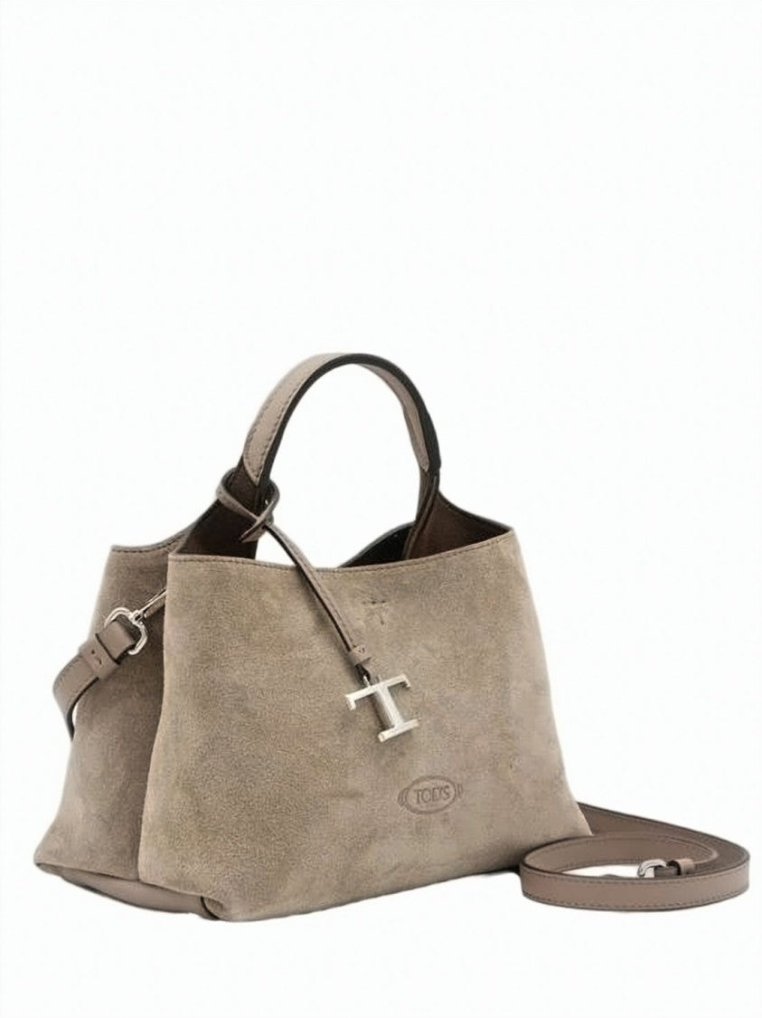 Tod's Micro Tote Bag With Smooth Leather Handle