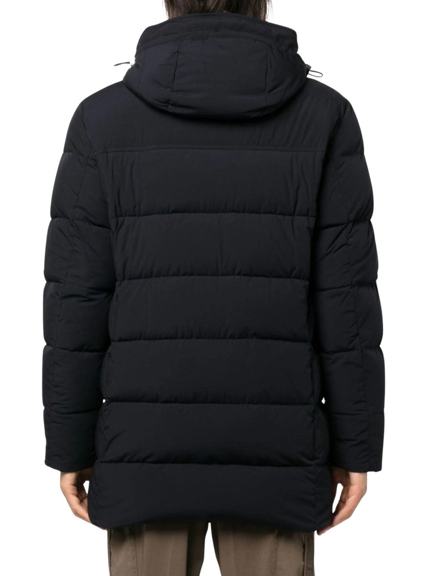 Moorer Gorner Kn Quilted Hooded Down Jacket