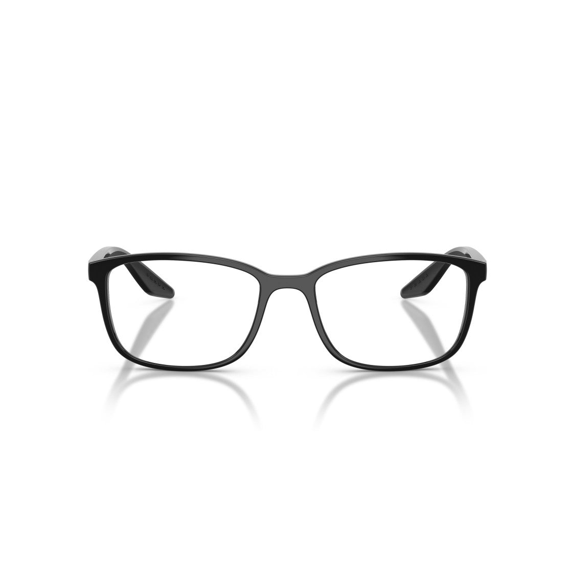 Prada Linea Rossa 0Ps 07Rv Rectangular Black Sunglasses