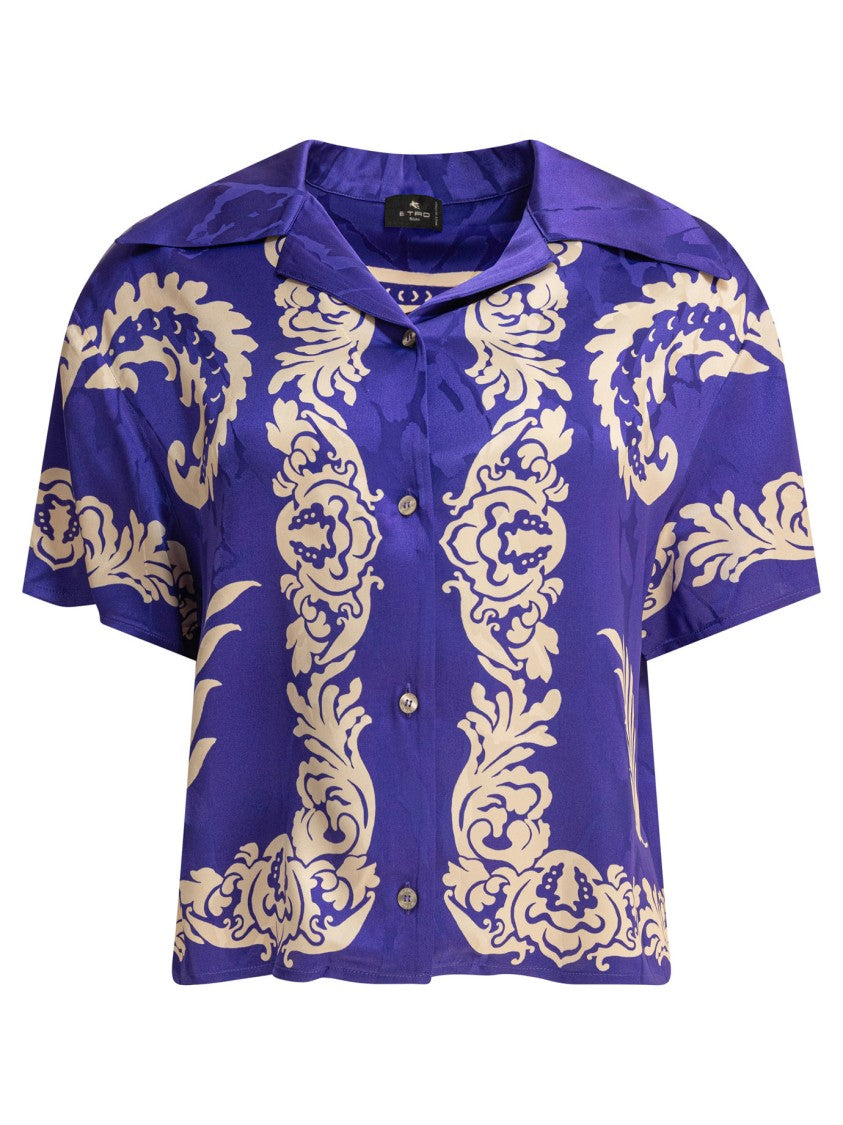 Etro Floral Pattern Shirt