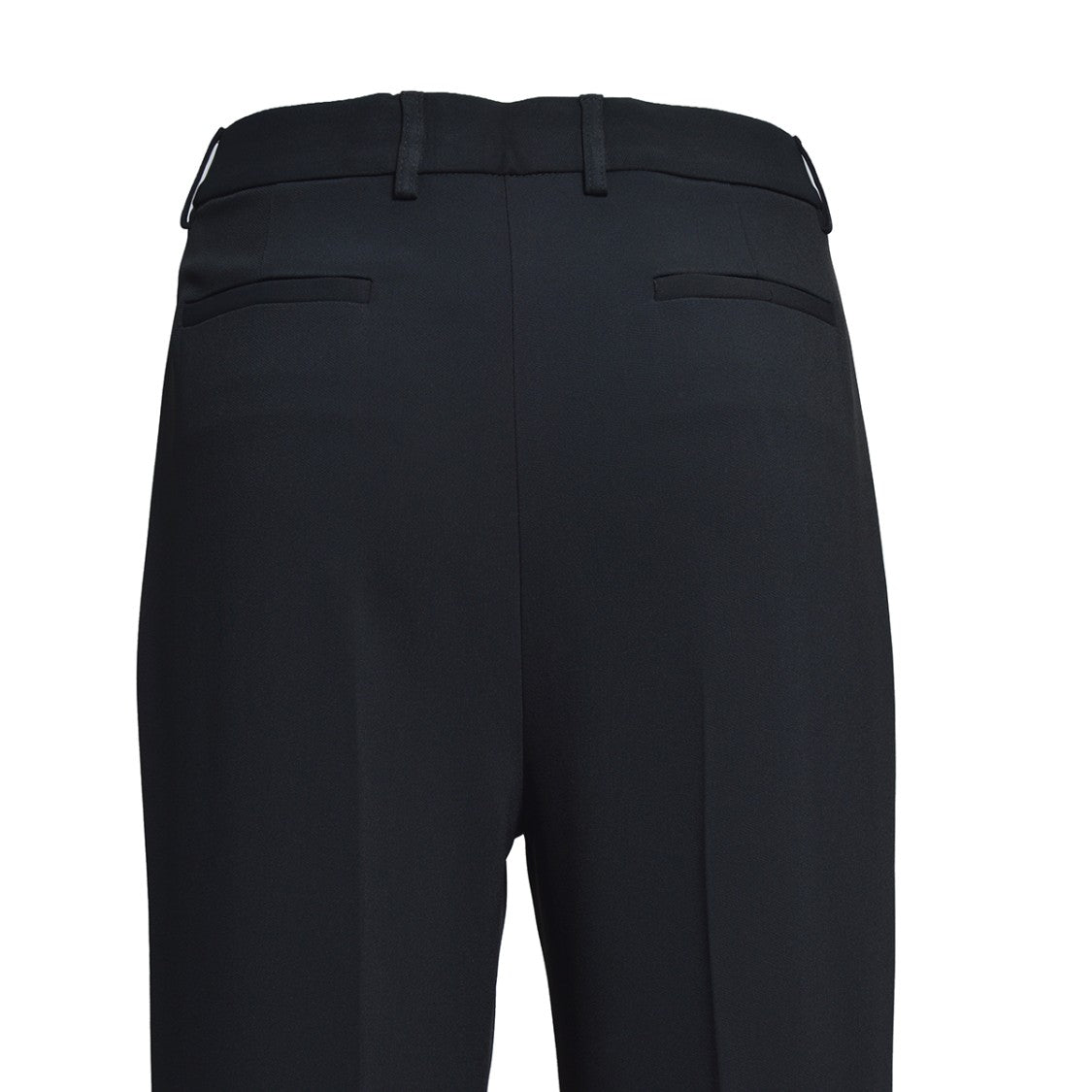 Etro Black Viscose Blend Flared Trousers