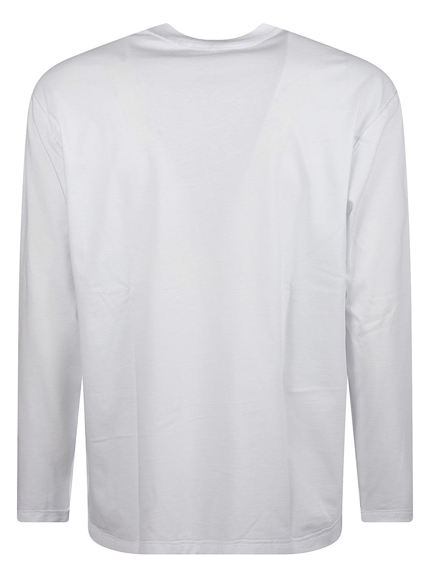 John Richmond Vasna Long-Sleeve Graphic Cotton T-Shirt