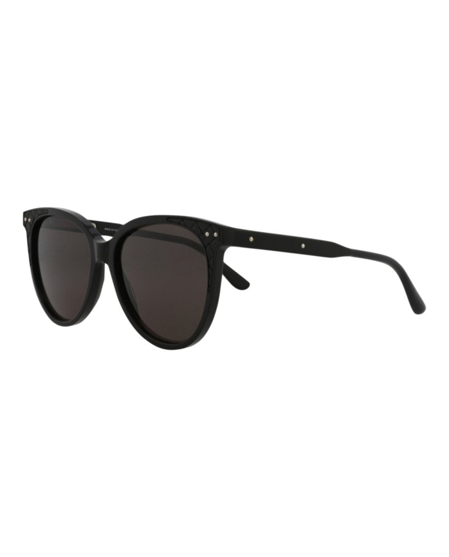 Bottega Veneta Cat Eye-Frame Acetate Sunglasses With Metallic Rivet Details