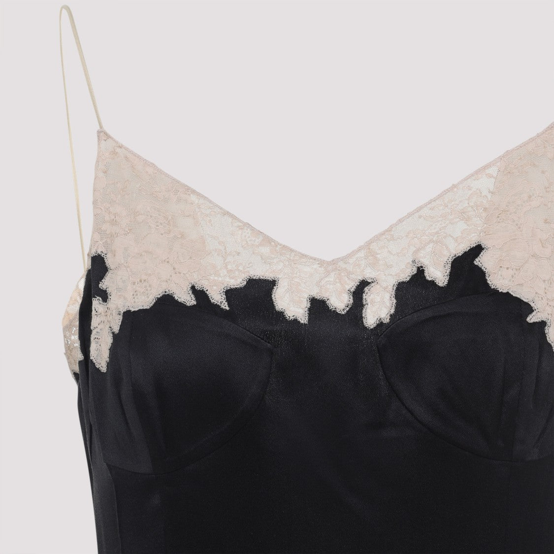 Prada Black Midi Silk Dress