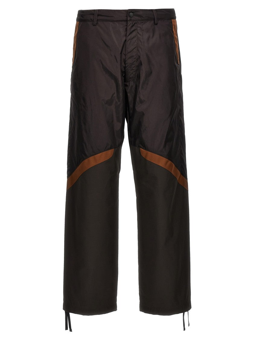 Moncler Nylon Pants With Contrast Band
