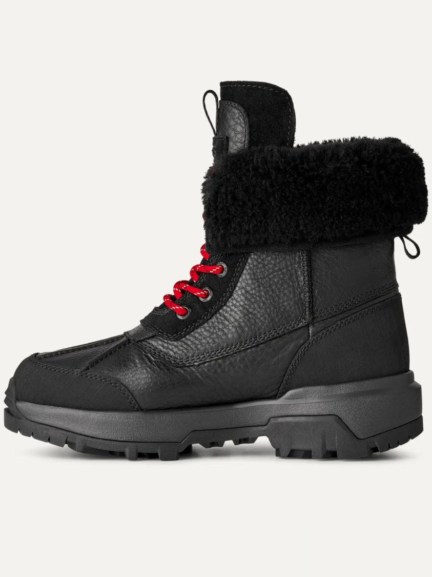Ugg Adirondack Boot Xxv Rugged Black Shearling Boots