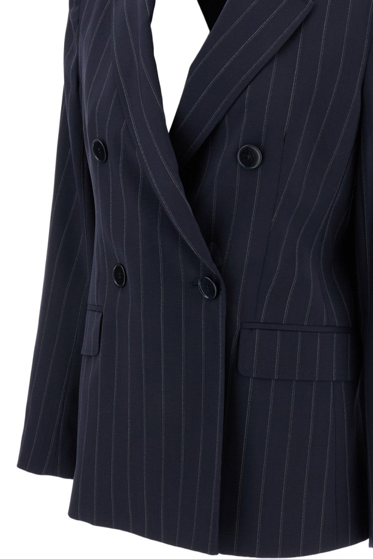 Max Mara Onagro Pinstripe Blazer