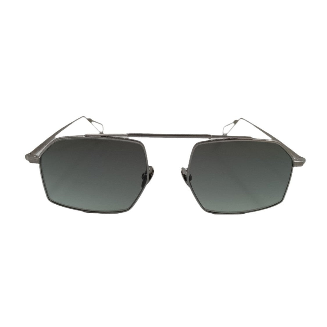 Ahlem Grey Royale Metal Geometric Sunglasses