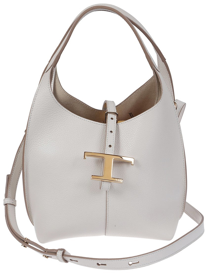 Tod's Mini Handbag With Structured Silhouette And Gold-Tone Hardware