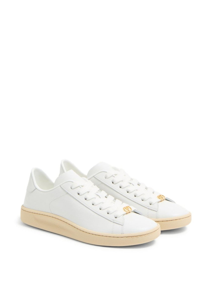 Valentino Garavani Low-Top Sneakers With Textured Sole And Chic Accents