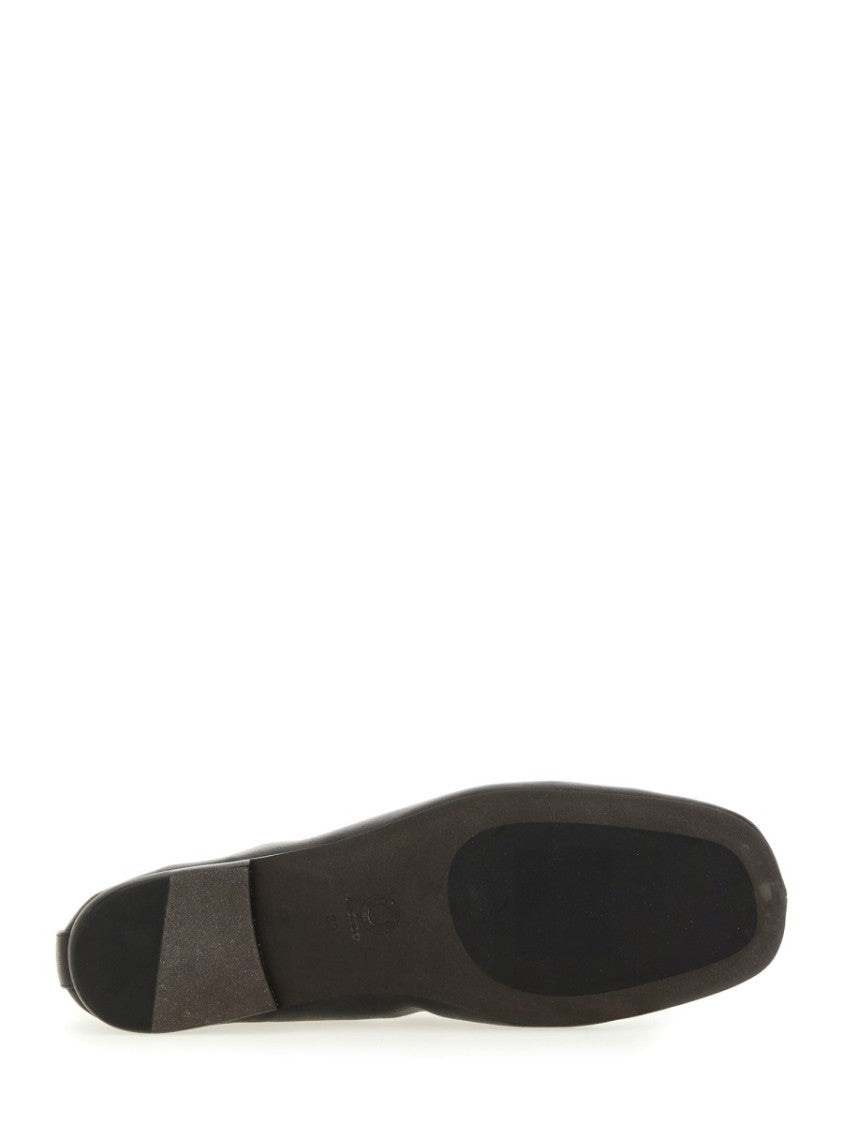 Dries Van Noten Pointed Toe Sleek Leather Flats