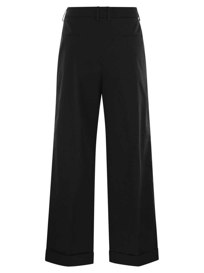 Pt Torino Anna - Stretch Cotton Gabardine Pants