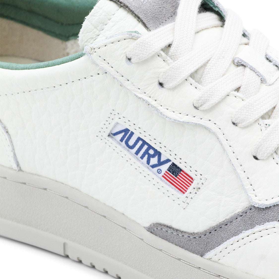 Autry Low-Top White Leather Sneakers
