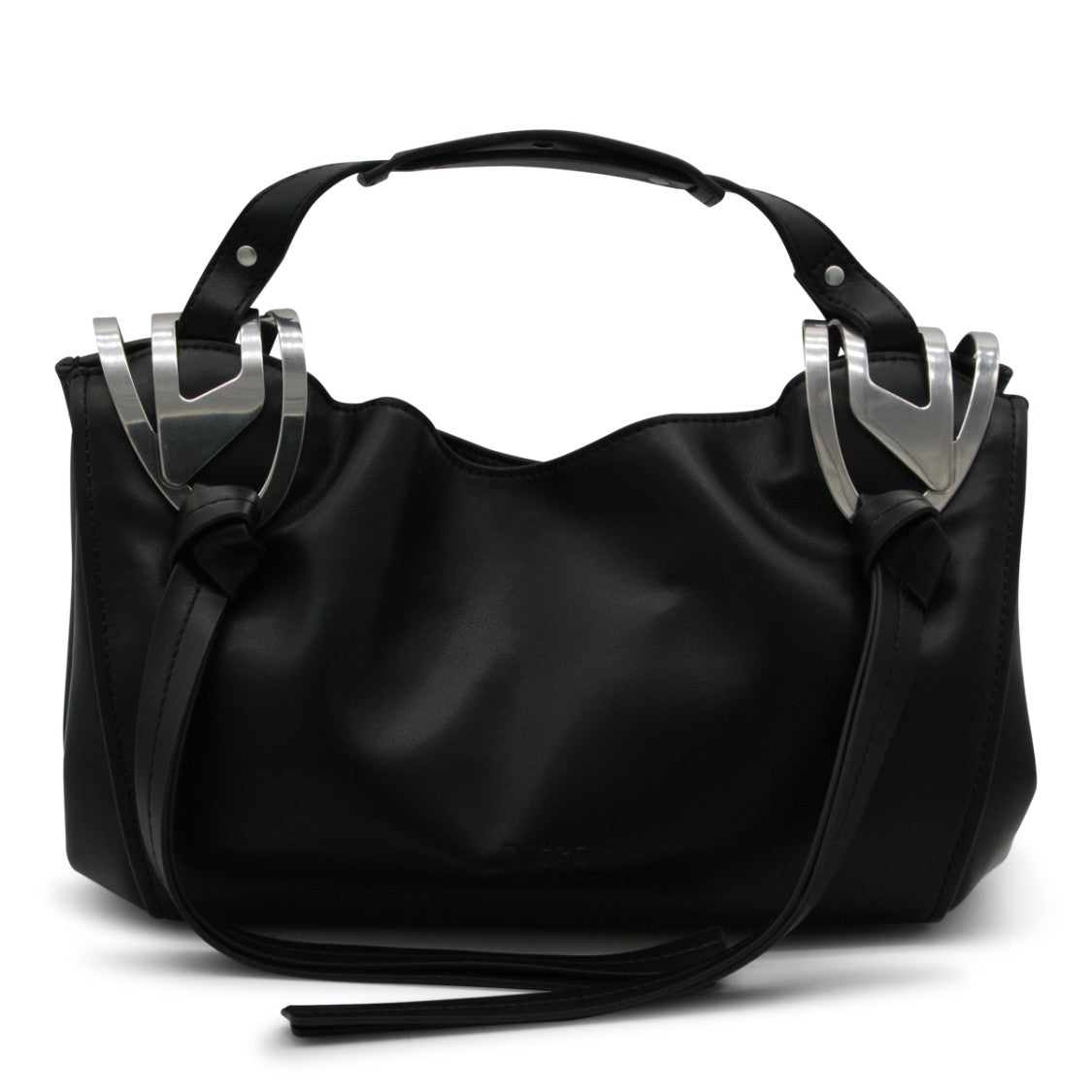 Diesel Top Handle Bag With Silver-Tone Knot Details