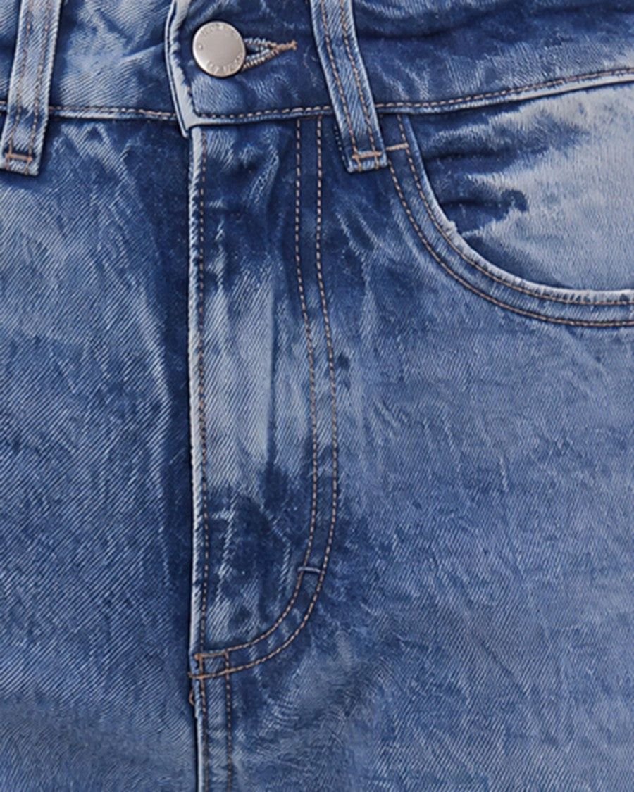 Icon Denim Sky Blue Foxy Straight-Leg Denim Jeans