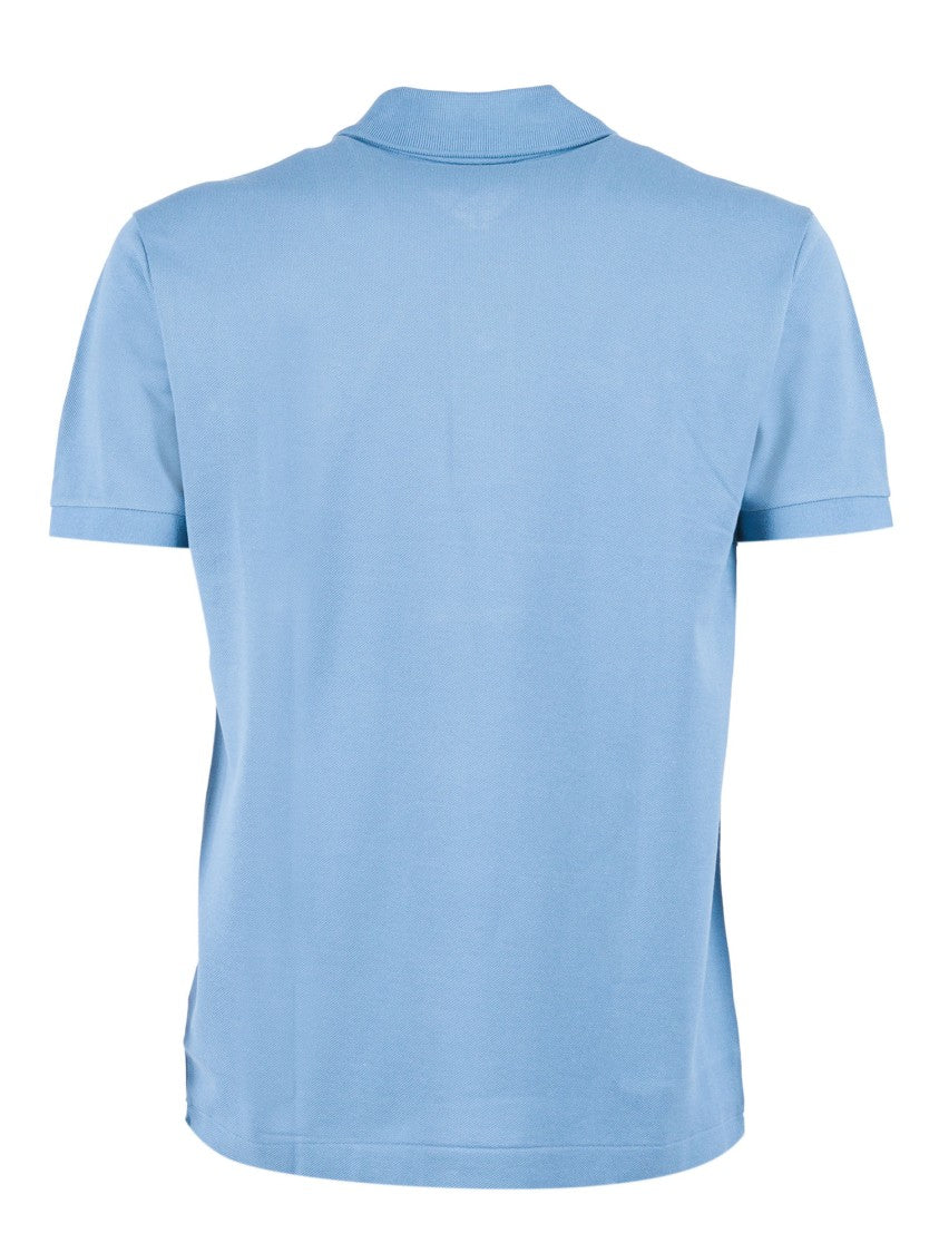 Lacoste Short Sleeve Textured Cotton Polo Shirt