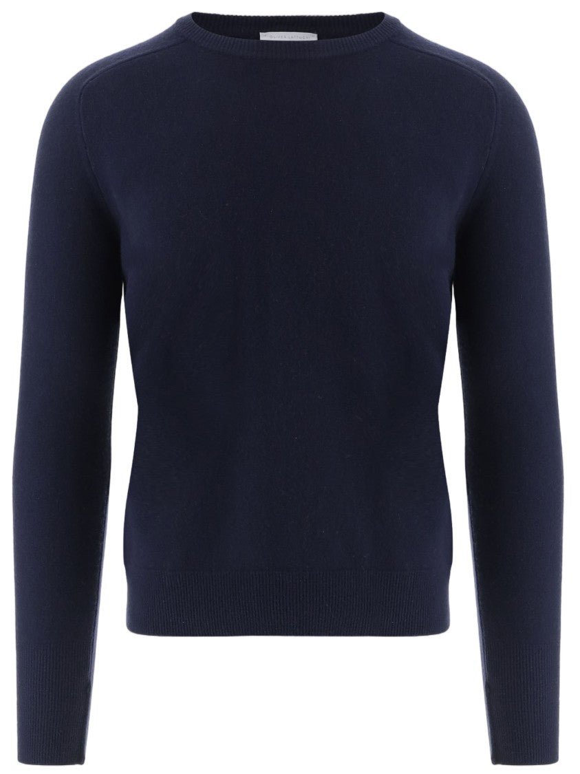 Oliver Lattughi Classic Fitted Cashmere Sweater