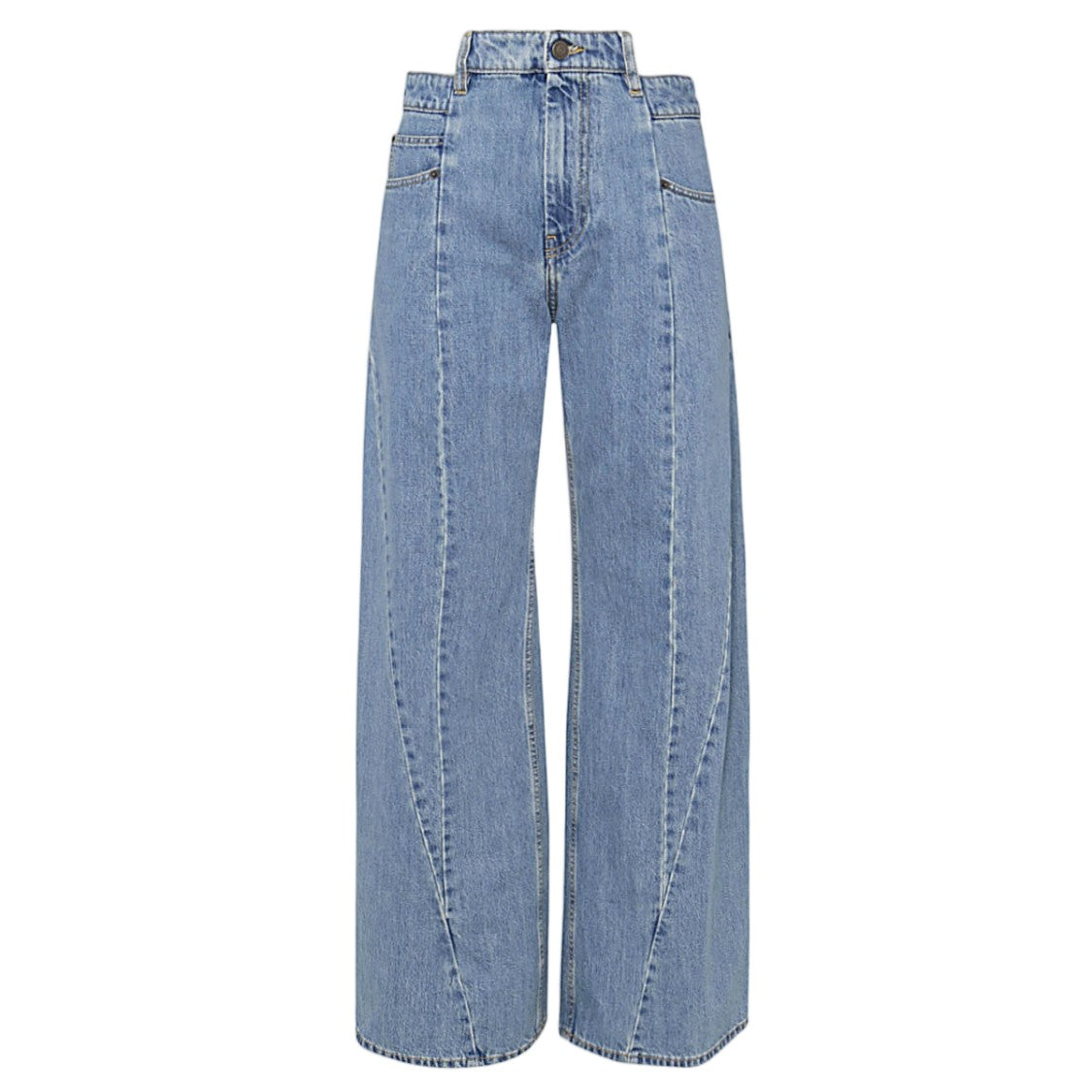 Maison Margiela High-Waisted Wide-Leg Denim Jeans