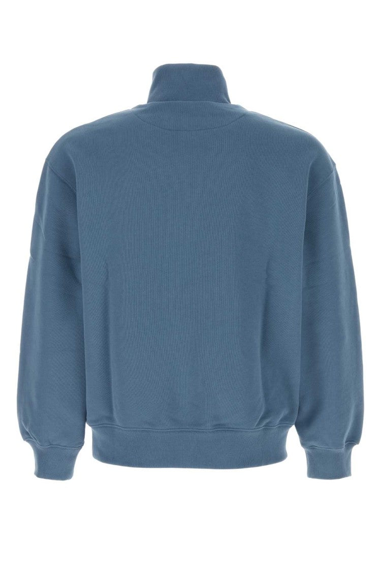 Maison Kitsuné Air Force Blue Cotton Sweatshirt