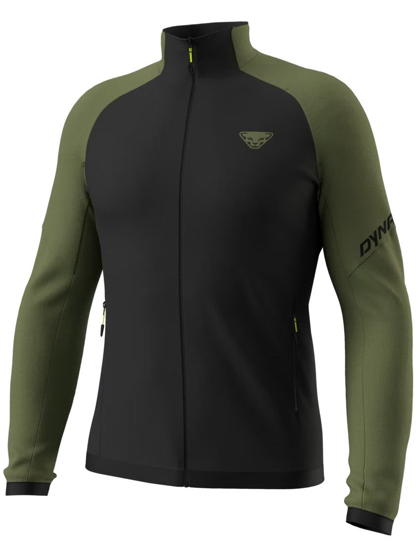 Dynafit Fitted Activewear Jacket With High Collar And Zippered Pockets