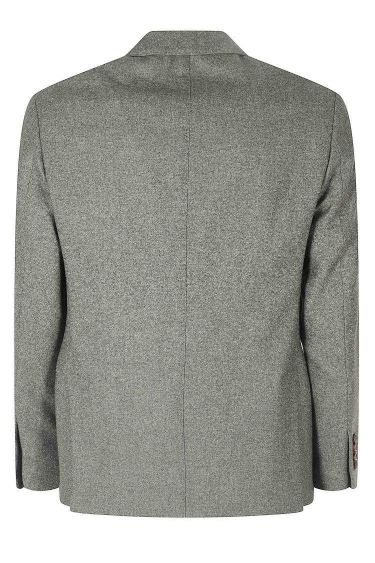 Eleventy Military Green Wool-Blend Single-Breasted Suit