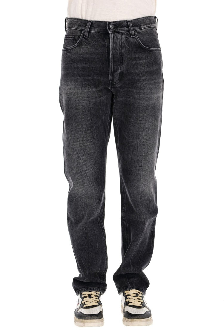 Haikure Spider Black Line Tokyo Jeans