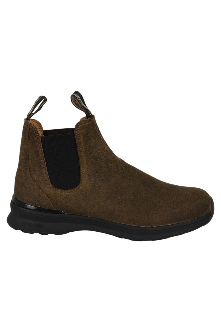Blundstone Beatles Brown Suede Round-Toe Boots