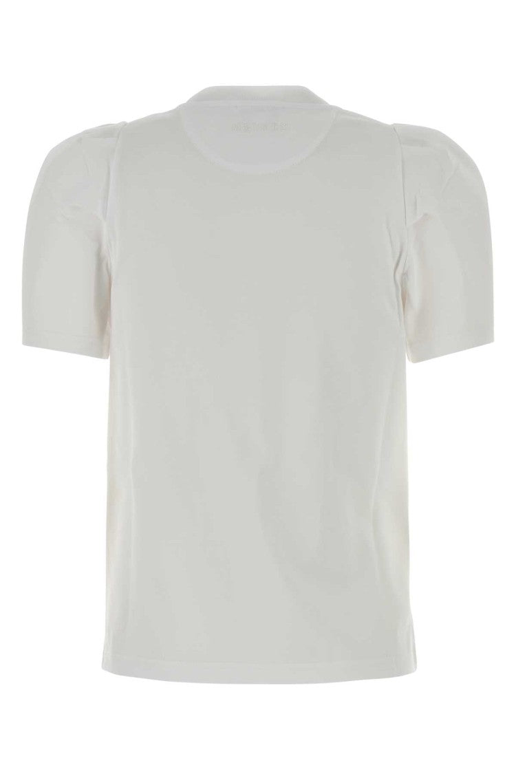Alexander Mcqueen White Cotton T-Shirt