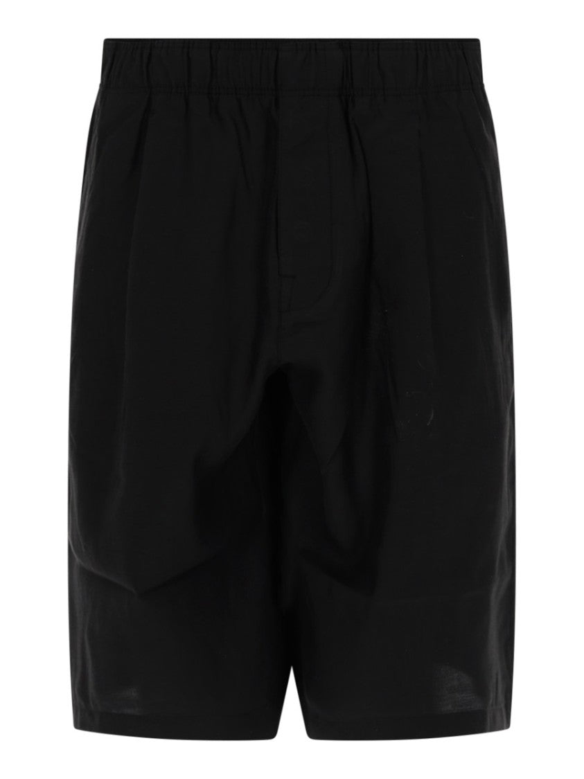 Our Legacy Leisure Cupro-Cotton Relaxed Shorts