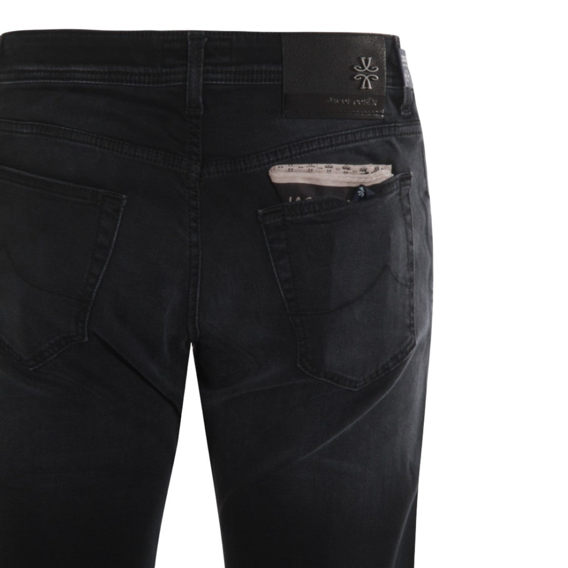 Jacob Cohen Straight-Leg Jeans With Subtle Fabric Detail