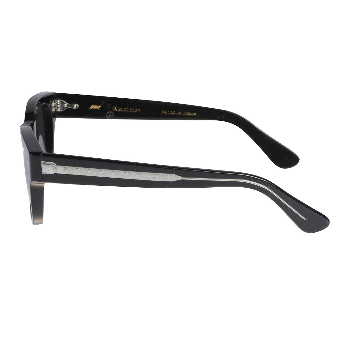 Kador Timeless/N 1962 Glossy Black Rectangular Frame Sunglasses