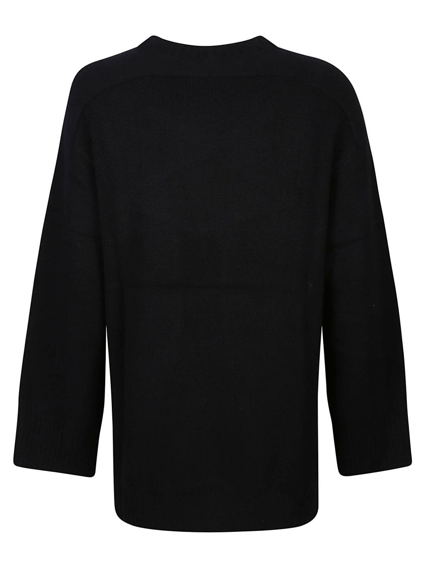 Loulou De Saison Safi Round Neck Wool-Cashmere Sweater