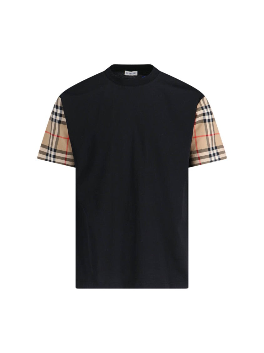 Burberry 'Vintage Check' T-Shirt – Black