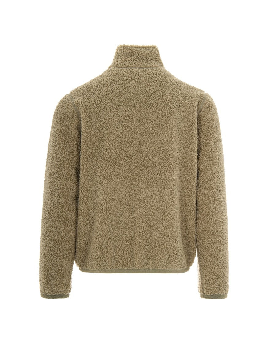 K-Way Pascal Sherpa Polar Double Green Jacket