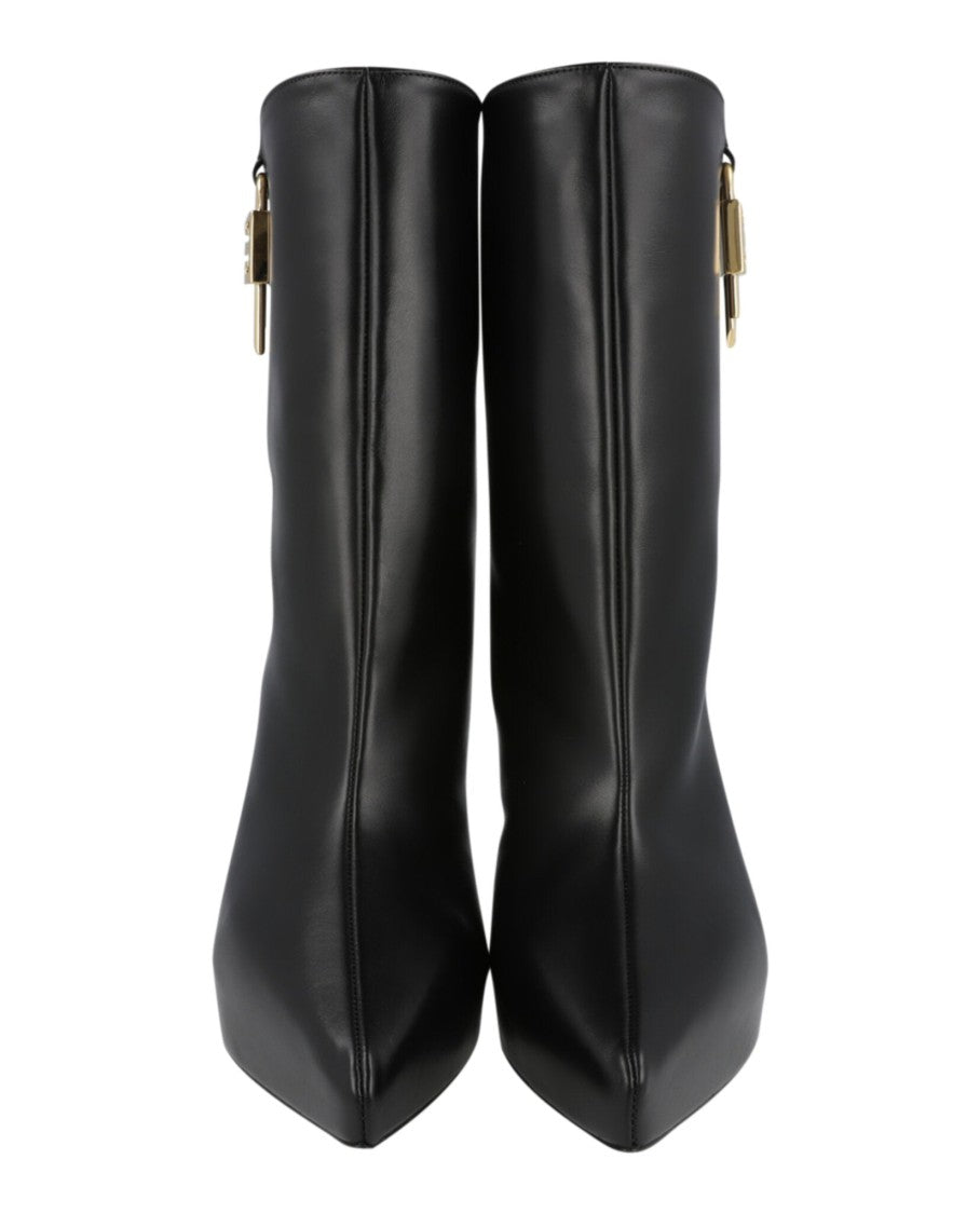 Givenchy G-Lock Leather Wedge Boots